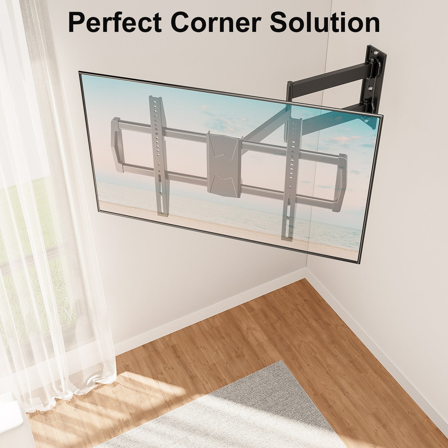 MOUNT PRO Long Arm TV Wall Mount for Most 32-75 Inch TVs TR0076