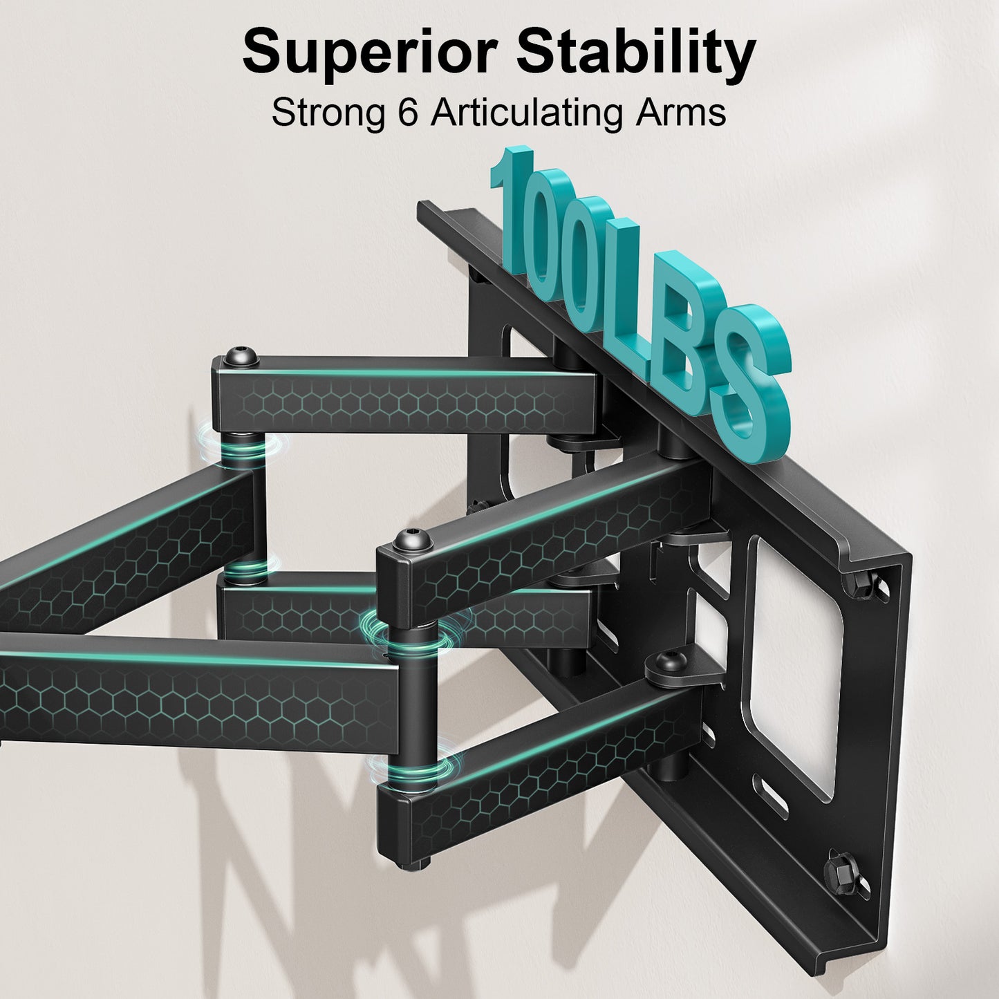 MOUNT PRO Full Motion TV Mount for Most 42-82 inch TVs TR0028