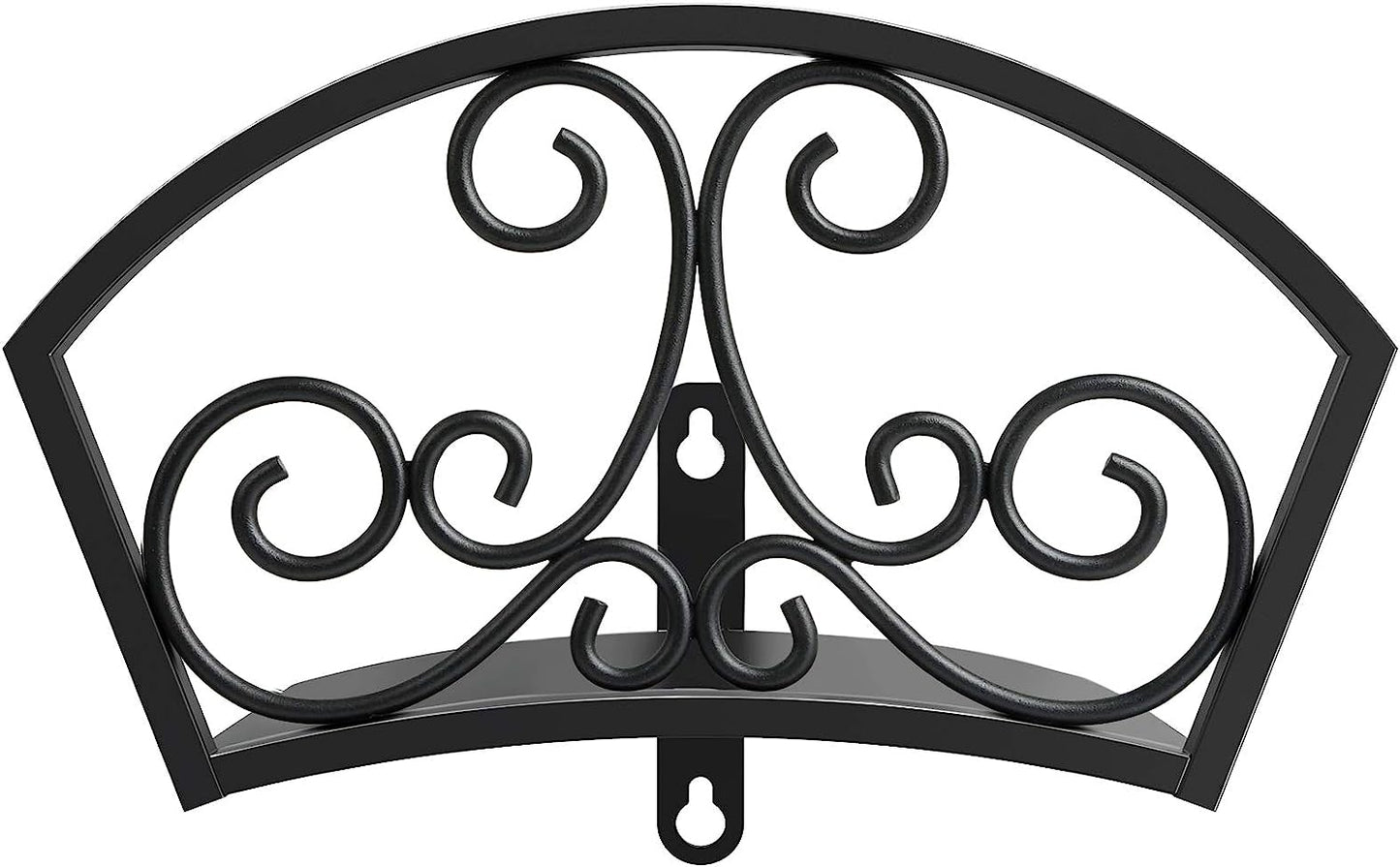 GOFORWILD Garden Hose Holder, Decorative Star Hose Butler Sturdy Water Hose Rack, Durable Wall Hose Hanger, Holds 125-Feet of 5/8-Inch Hose, Hose Reel, Made of Gauge Steel, 7019