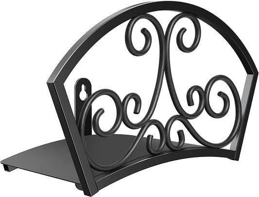 GOFORWILD Garden Hose Holder, Decorative Star Hose Butler Sturdy Water Hose Rack, Durable Wall Hose Hanger, Holds 125-Feet of 5/8-Inch Hose, Hose Reel, Made of Gauge Steel, 7019