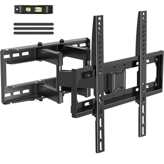 MOUNT PRO Full Motion TV Wall Mount for Most 26-64 Inch TVs, TV Bracket with Dual Swivel Articulating Arm Max VESA 400x400mm up to 88 lbs