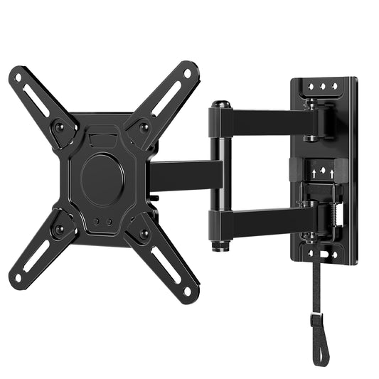 GOFORWILD Lockable RV TV Mount, Full Motion RV Mount for Most 13-43 inch TV, TV Wall Mount for Camper Truck Trailer Marine Boat Motor Home, Max VESA 200x200mm, up to 33LBS, 7021