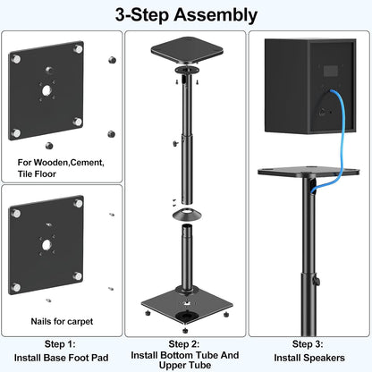 Mountory Speaker Stands