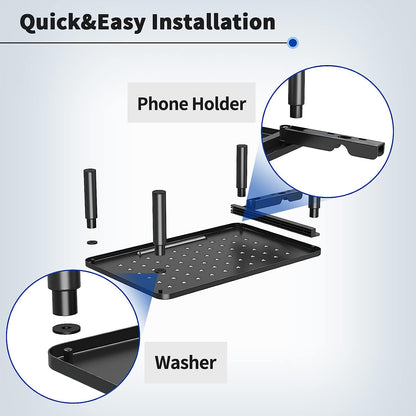 Zimilar 2 Pack Monitor Stand , 3 Height Adjustable Stand with Unique Star Mesh for Computer, Laptop, Printer, Notebook, iMac, Premium Metal Monitor Risers for 2 Monitors